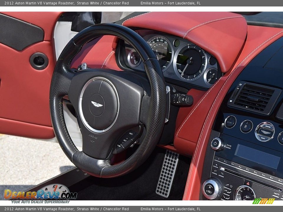 2012 Aston Martin V8 Vantage Roadster Steering Wheel Photo #40