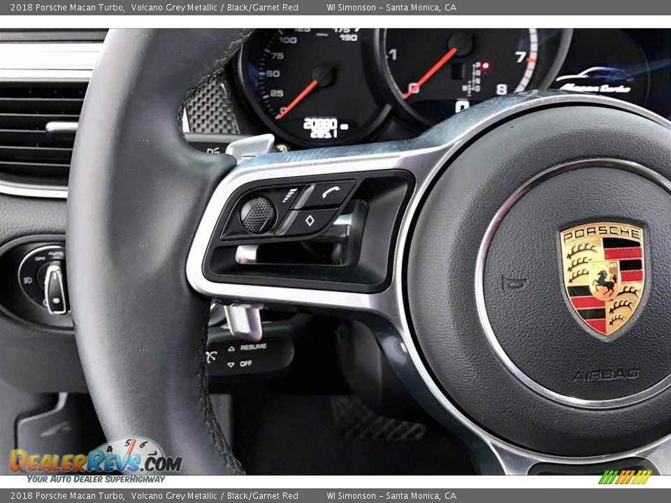 2018 Porsche Macan Turbo Steering Wheel Photo #20