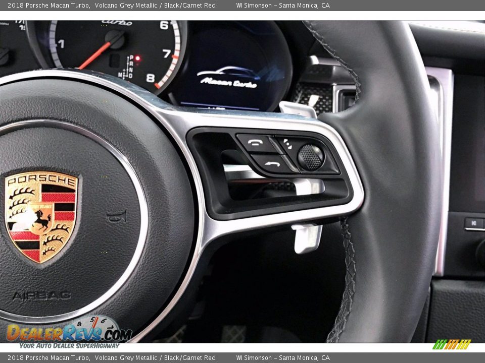 2018 Porsche Macan Turbo Steering Wheel Photo #21