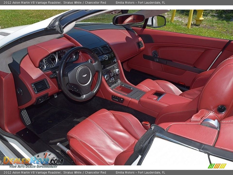 Front Seat of 2012 Aston Martin V8 Vantage Roadster Photo #44