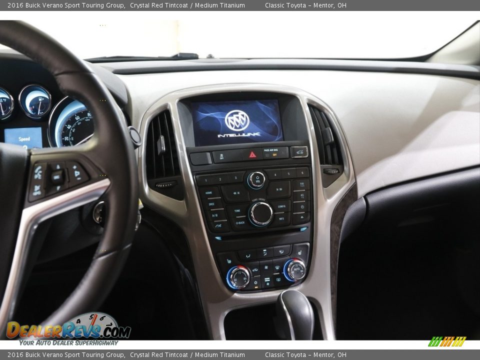 2016 Buick Verano Sport Touring Group Crystal Red Tintcoat / Medium Titanium Photo #9