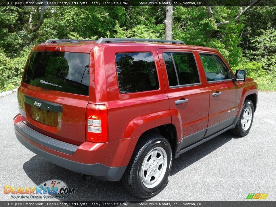 2016 Jeep Patriot Sport Deep Cherry Red Crystal Pearl / Dark Slate Gray Photo #6