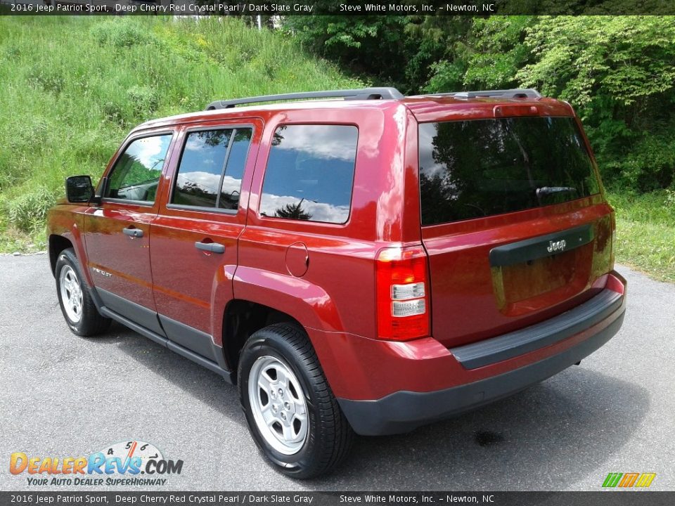 2016 Jeep Patriot Sport Deep Cherry Red Crystal Pearl / Dark Slate Gray Photo #8