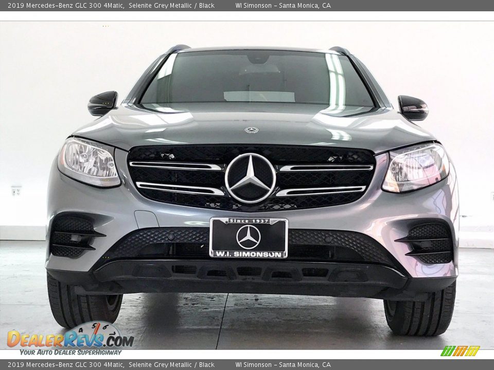 2019 Mercedes-Benz GLC 300 4Matic Selenite Grey Metallic / Black Photo #2