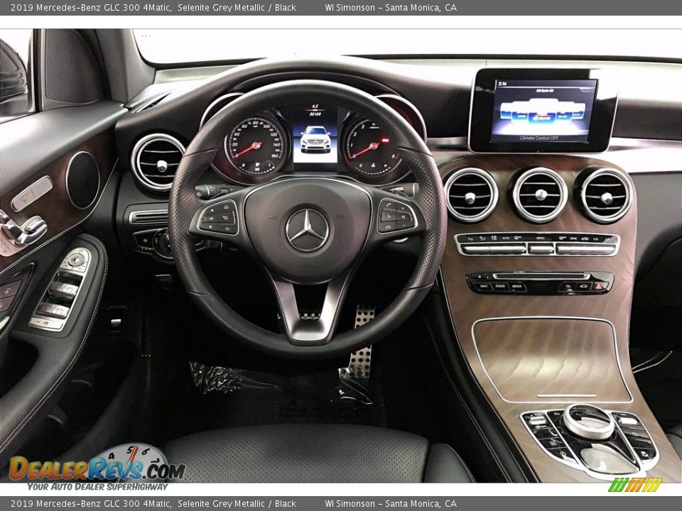 2019 Mercedes-Benz GLC 300 4Matic Selenite Grey Metallic / Black Photo #4