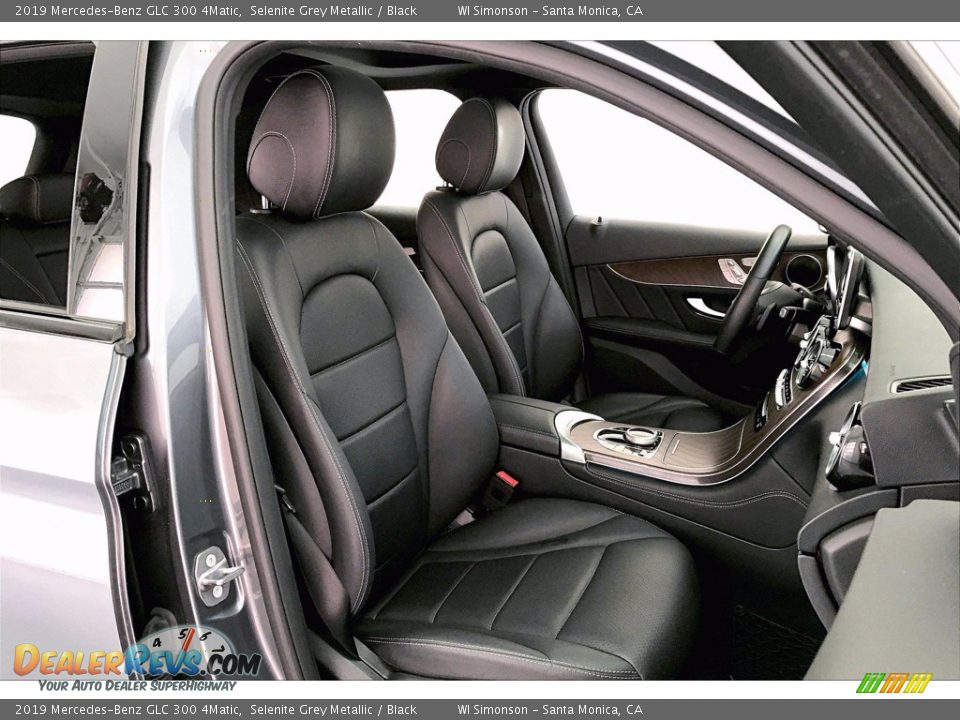 2019 Mercedes-Benz GLC 300 4Matic Selenite Grey Metallic / Black Photo #6