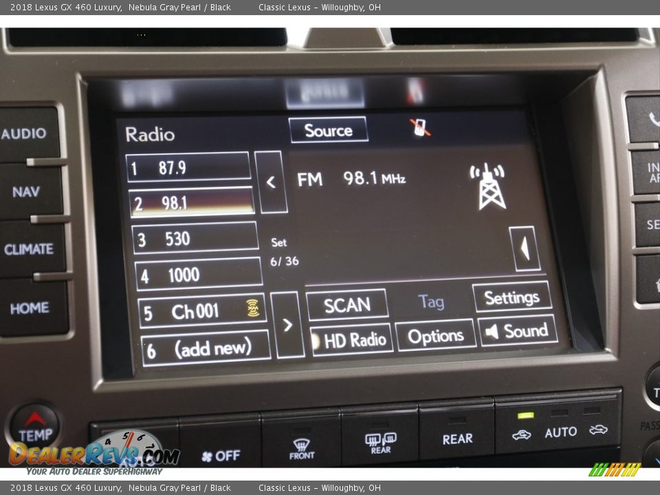 Audio System of 2018 Lexus GX 460 Luxury Photo #11