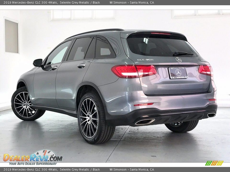 2019 Mercedes-Benz GLC 300 4Matic Selenite Grey Metallic / Black Photo #10