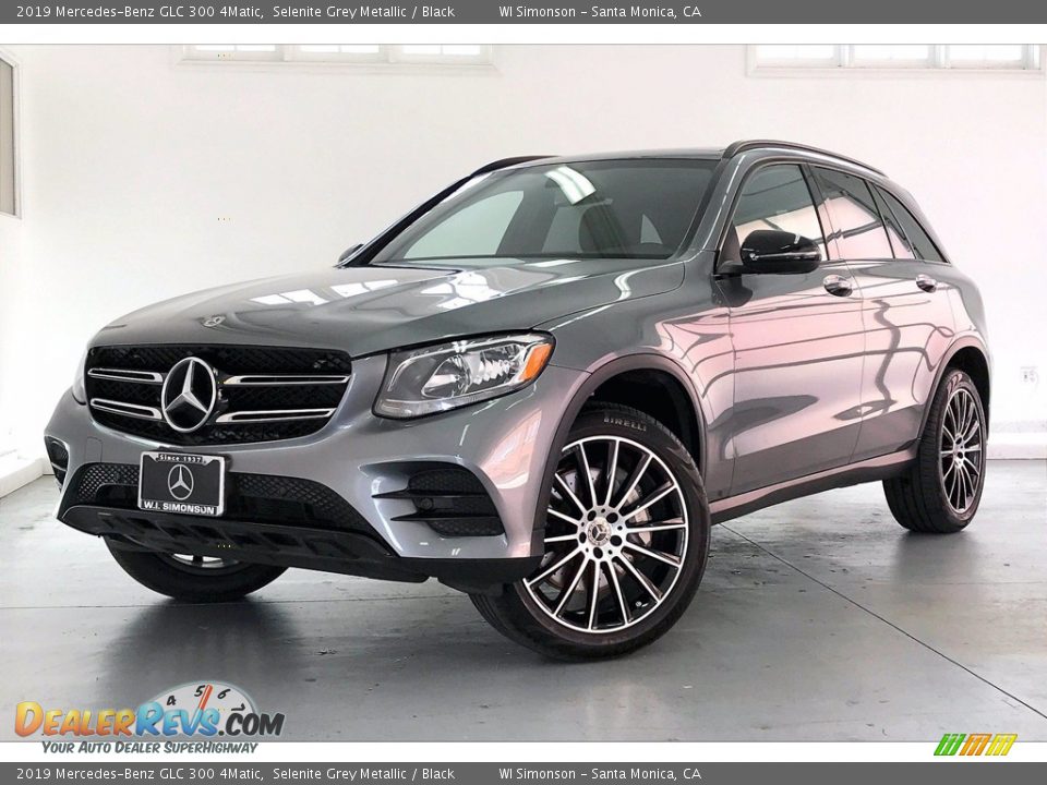 2019 Mercedes-Benz GLC 300 4Matic Selenite Grey Metallic / Black Photo #12