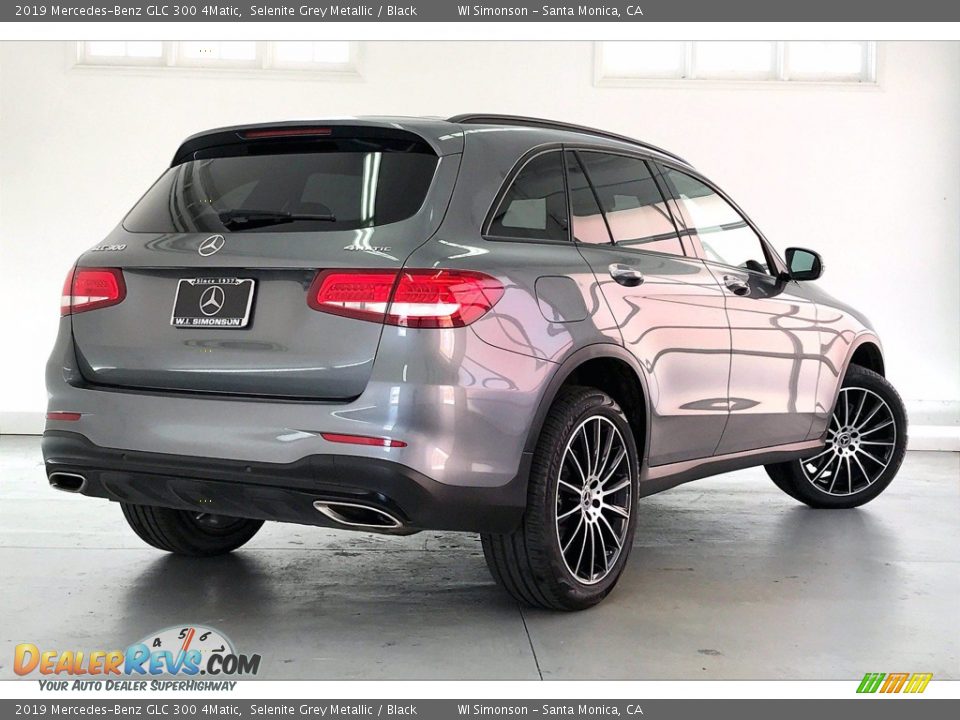 2019 Mercedes-Benz GLC 300 4Matic Selenite Grey Metallic / Black Photo #13