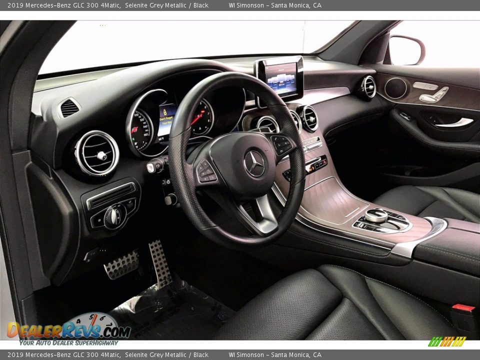 2019 Mercedes-Benz GLC 300 4Matic Selenite Grey Metallic / Black Photo #14