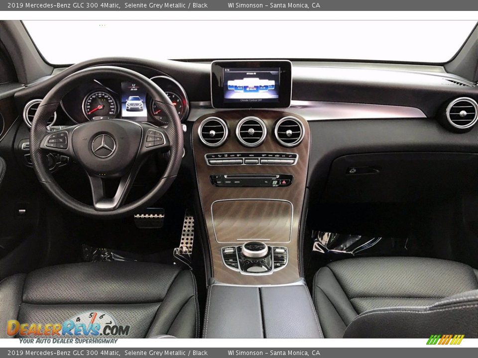 2019 Mercedes-Benz GLC 300 4Matic Selenite Grey Metallic / Black Photo #15