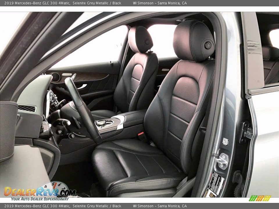 2019 Mercedes-Benz GLC 300 4Matic Selenite Grey Metallic / Black Photo #18