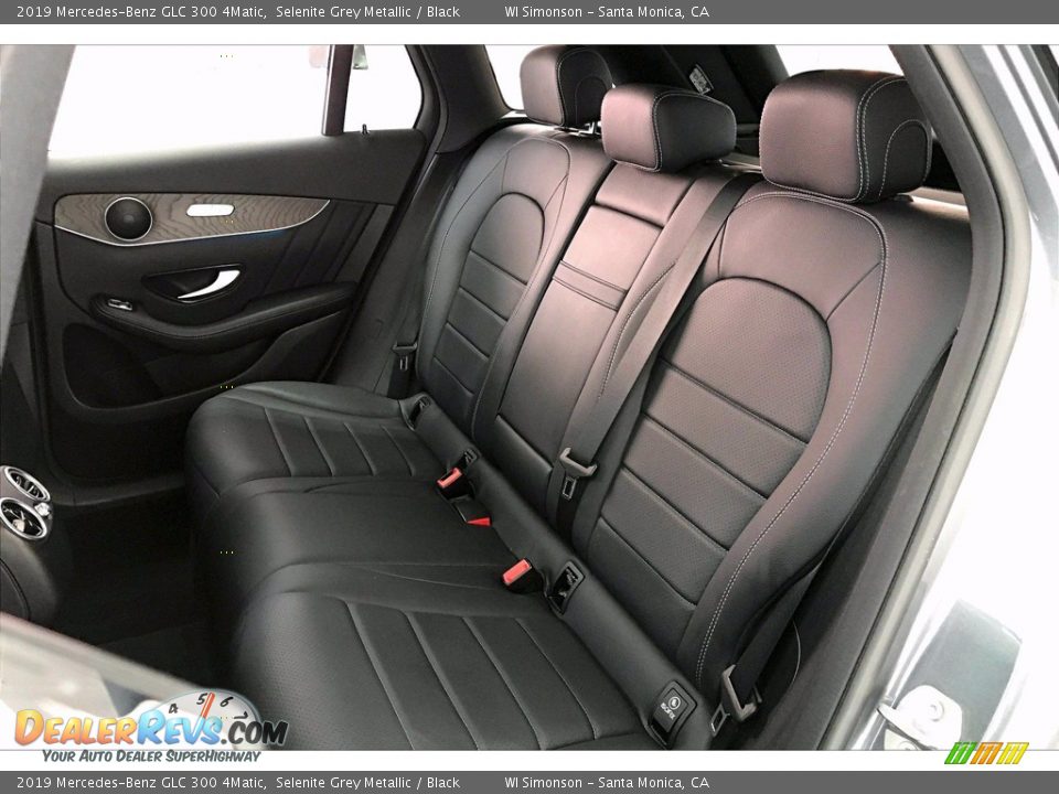 2019 Mercedes-Benz GLC 300 4Matic Selenite Grey Metallic / Black Photo #20