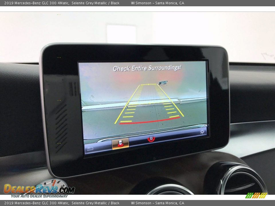 2019 Mercedes-Benz GLC 300 4Matic Selenite Grey Metallic / Black Photo #24