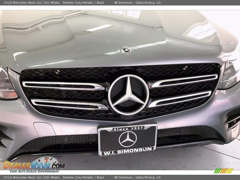 2019 Mercedes-Benz GLC 300 4Matic Selenite Grey Metallic / Black Photo #30