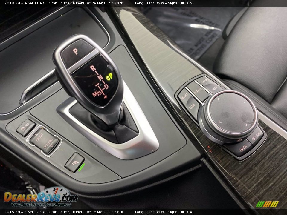 2018 BMW 4 Series 430i Gran Coupe Mineral White Metallic / Black Photo #27