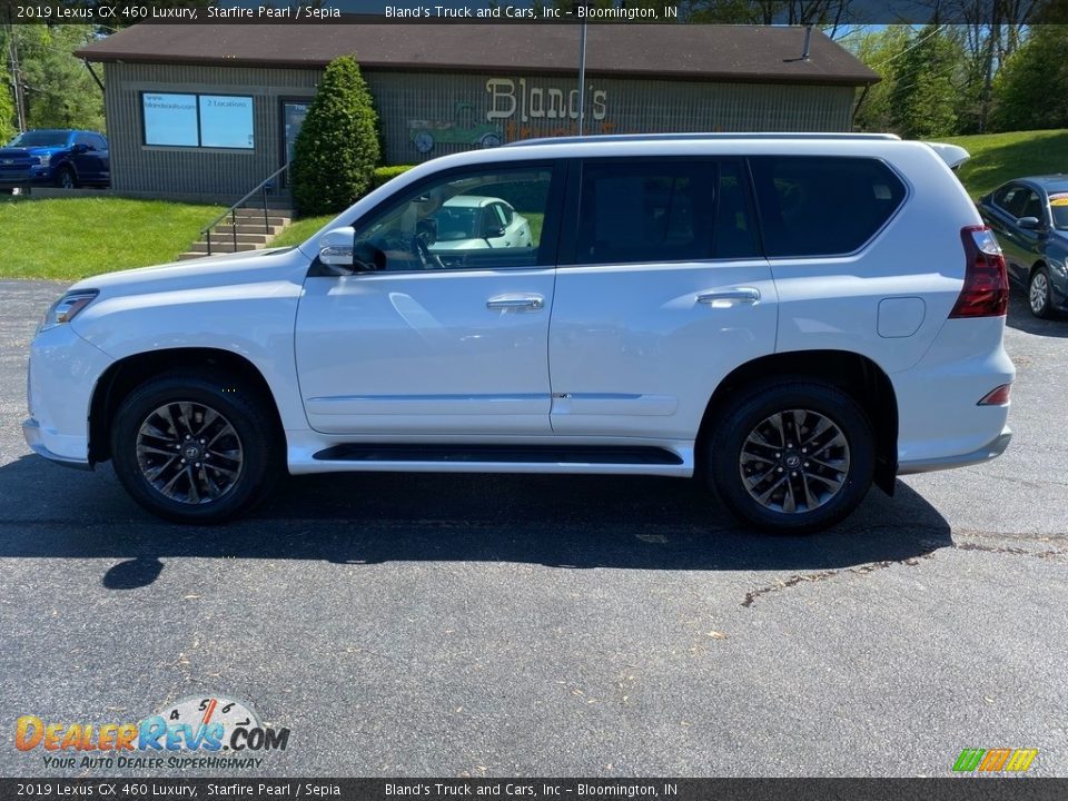 2019 Lexus GX 460 Luxury Starfire Pearl / Sepia Photo #1