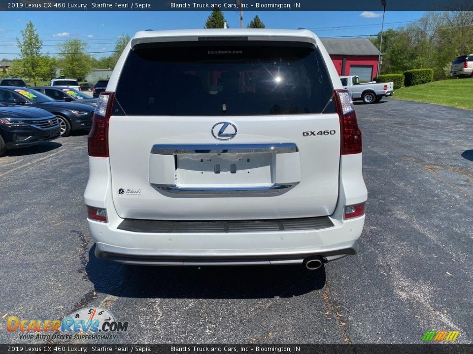 2019 Lexus GX 460 Luxury Starfire Pearl / Sepia Photo #7