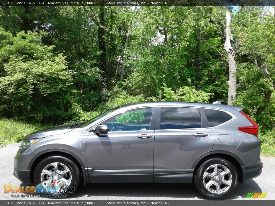 2019 Honda CR-V EX-L Modern Steel Metallic / Black Photo #1