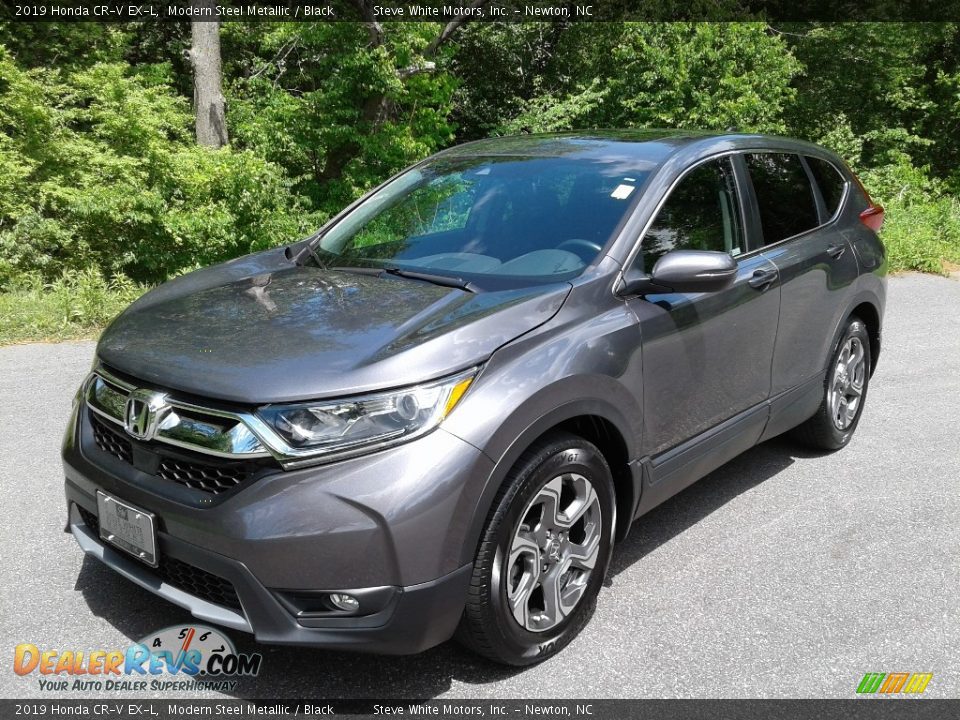 2019 Honda CR-V EX-L Modern Steel Metallic / Black Photo #2