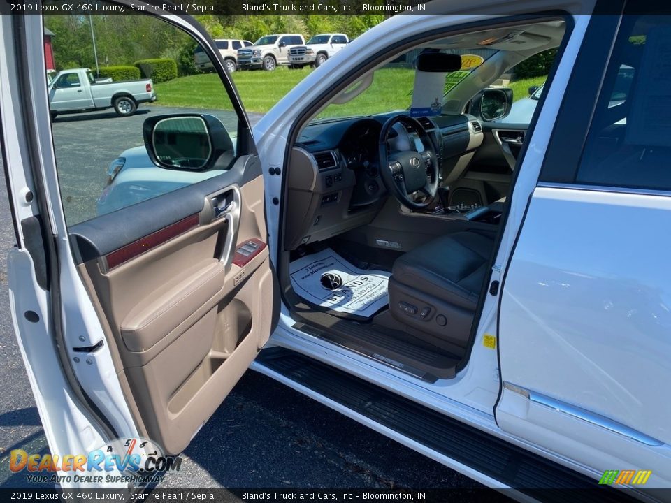 2019 Lexus GX 460 Luxury Starfire Pearl / Sepia Photo #12