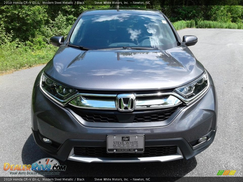 2019 Honda CR-V EX-L Modern Steel Metallic / Black Photo #3