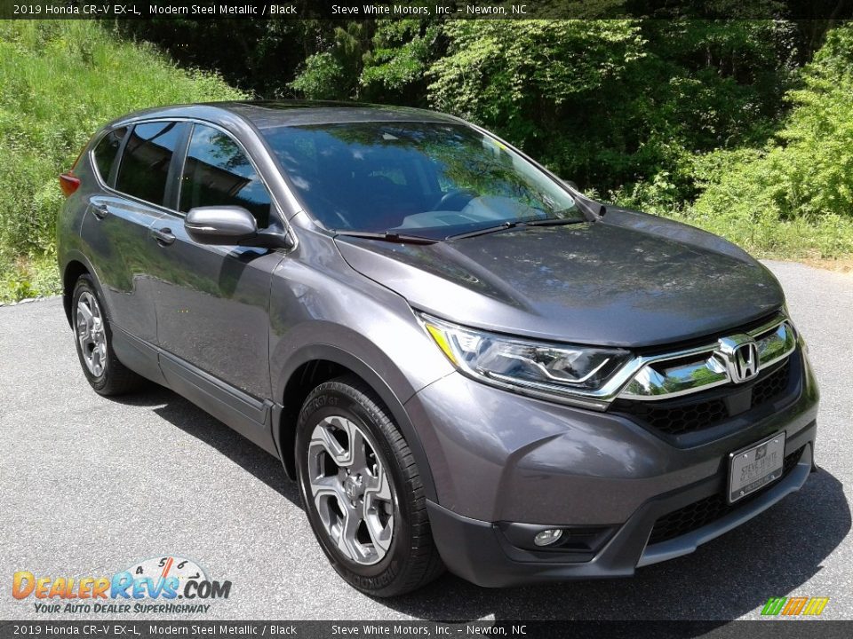 Front 3/4 View of 2019 Honda CR-V EX-L Photo #4