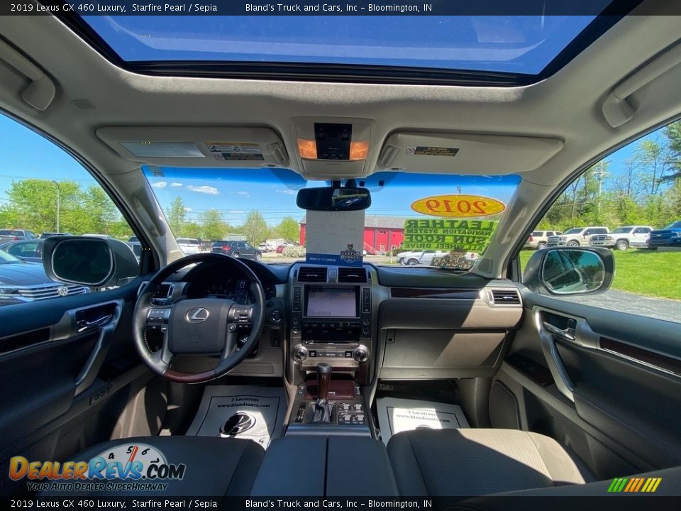 2019 Lexus GX 460 Luxury Starfire Pearl / Sepia Photo #16