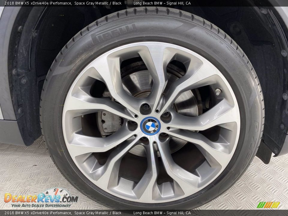 2018 BMW X5 xDrive40e iPerfomance Space Gray Metallic / Black Photo #6