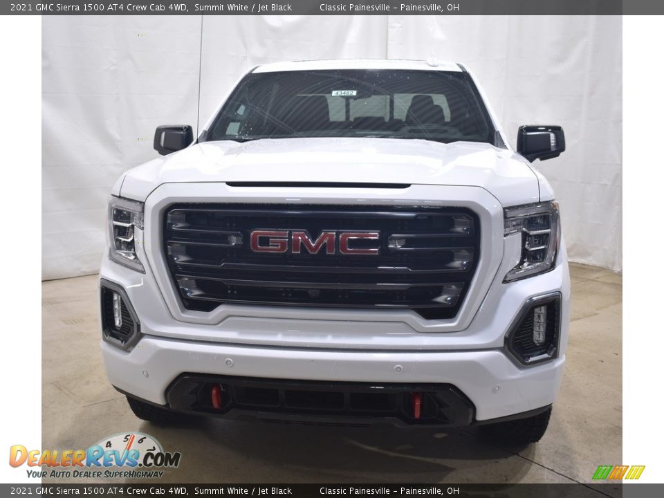 2021 GMC Sierra 1500 AT4 Crew Cab 4WD Summit White / Jet Black Photo #4