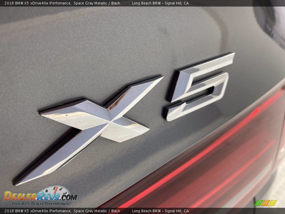 2018 BMW X5 xDrive40e iPerfomance Space Gray Metallic / Black Photo #11