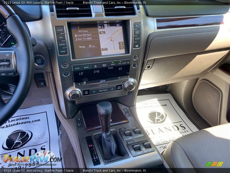 2019 Lexus GX 460 Luxury Starfire Pearl / Sepia Photo #26