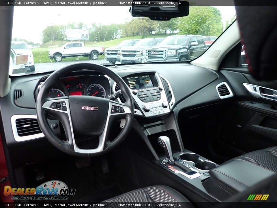 2012 GMC Terrain SLE AWD Merlot Jewel Metallic / Jet Black Photo #18