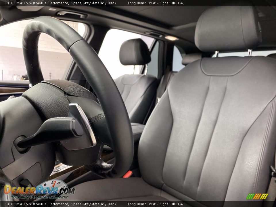 2018 BMW X5 xDrive40e iPerfomance Space Gray Metallic / Black Photo #17