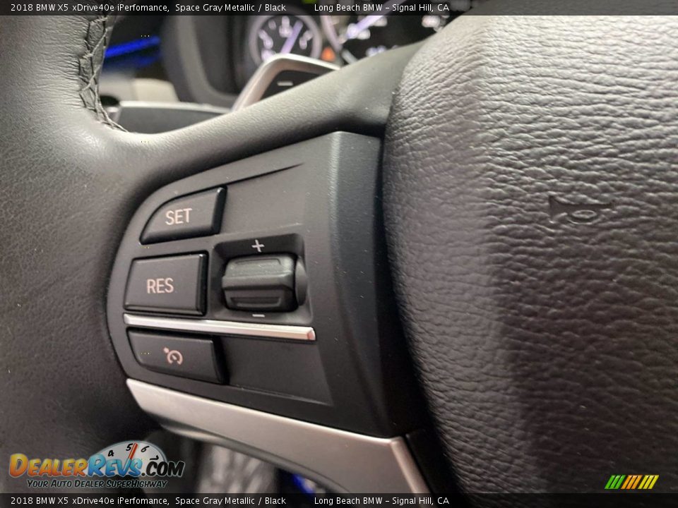 2018 BMW X5 xDrive40e iPerfomance Space Gray Metallic / Black Photo #19