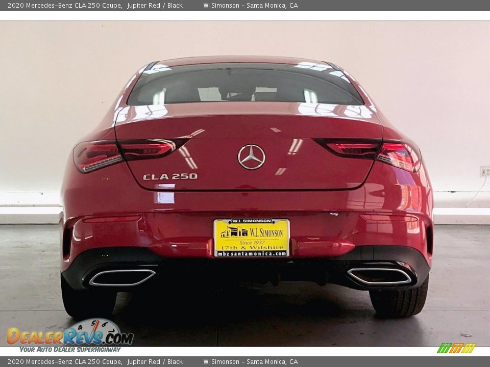 2020 Mercedes-Benz CLA 250 Coupe Jupiter Red / Black Photo #3