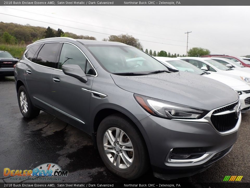 2018 Buick Enclave Essence AWD Satin Steel Metallic / Dark Galvanized Photo #4