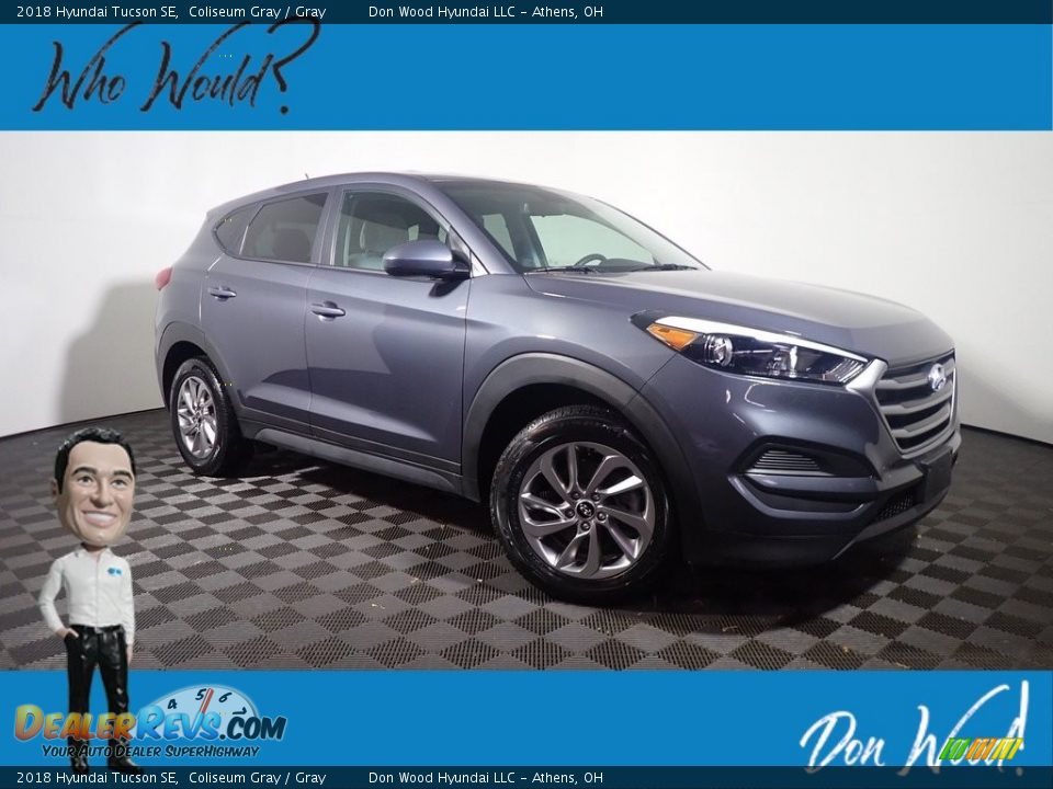 2018 Hyundai Tucson SE Coliseum Gray / Gray Photo #1