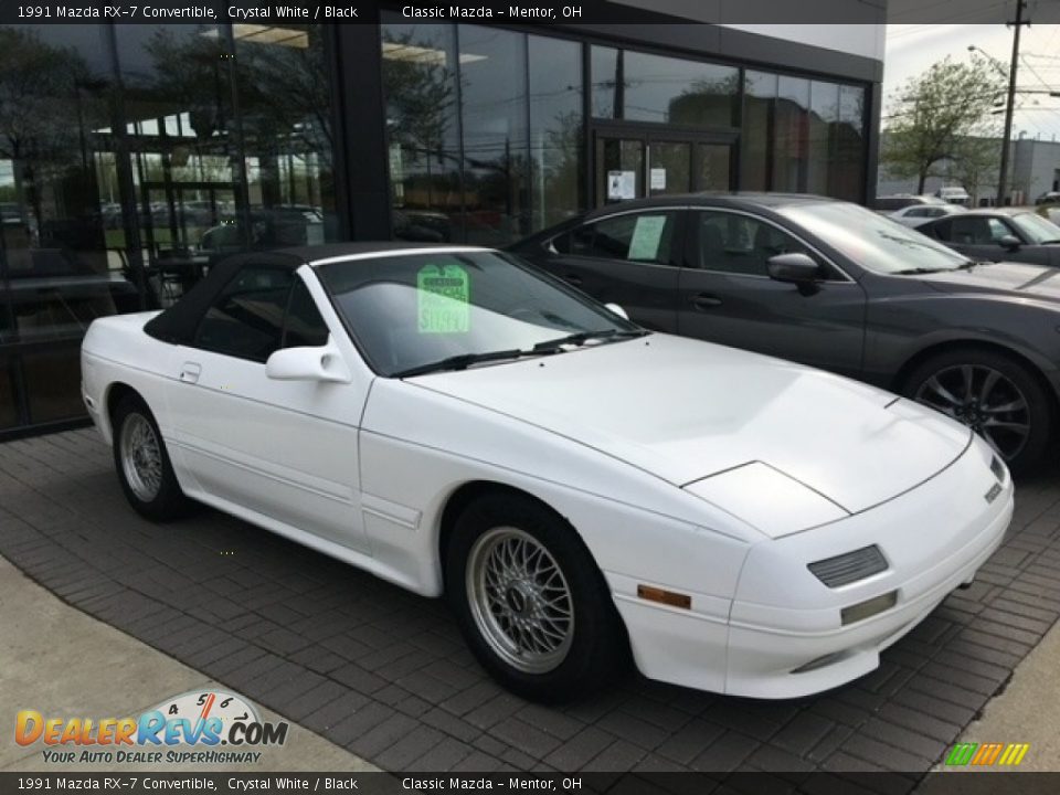 Crystal White 1991 Mazda RX-7 Convertible Photo #3