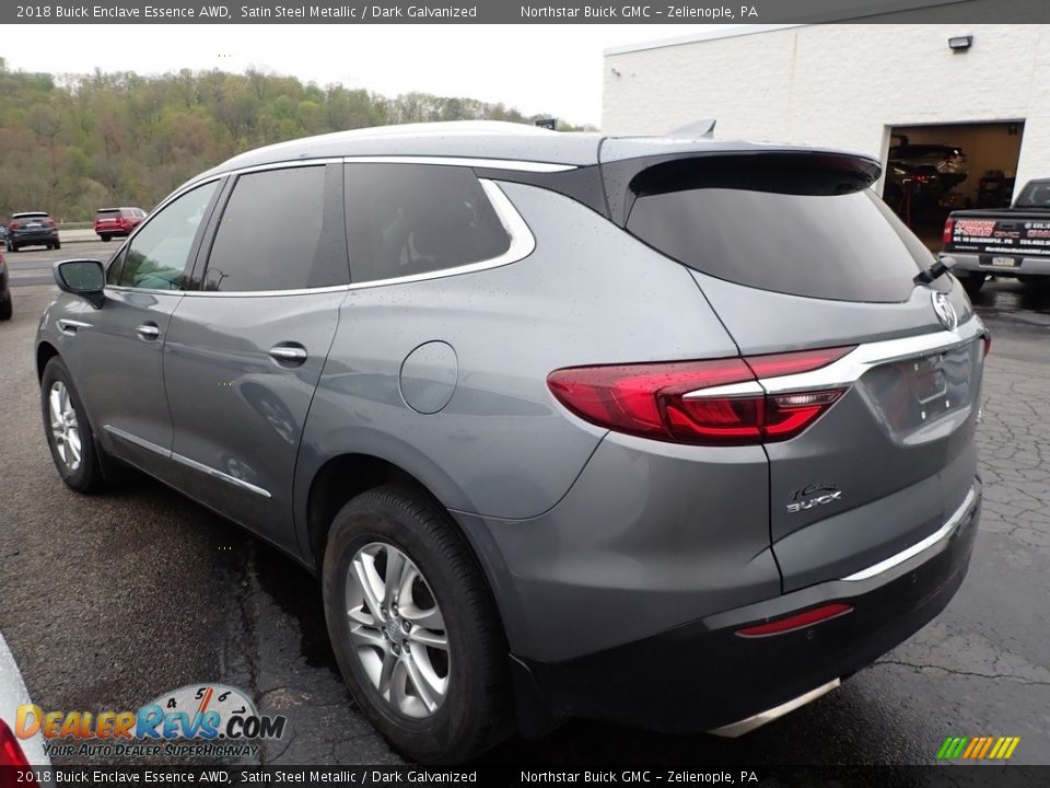 2018 Buick Enclave Essence AWD Satin Steel Metallic / Dark Galvanized Photo #7