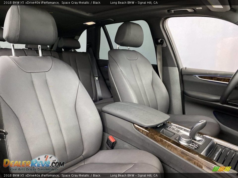 2018 BMW X5 xDrive40e iPerfomance Space Gray Metallic / Black Photo #34