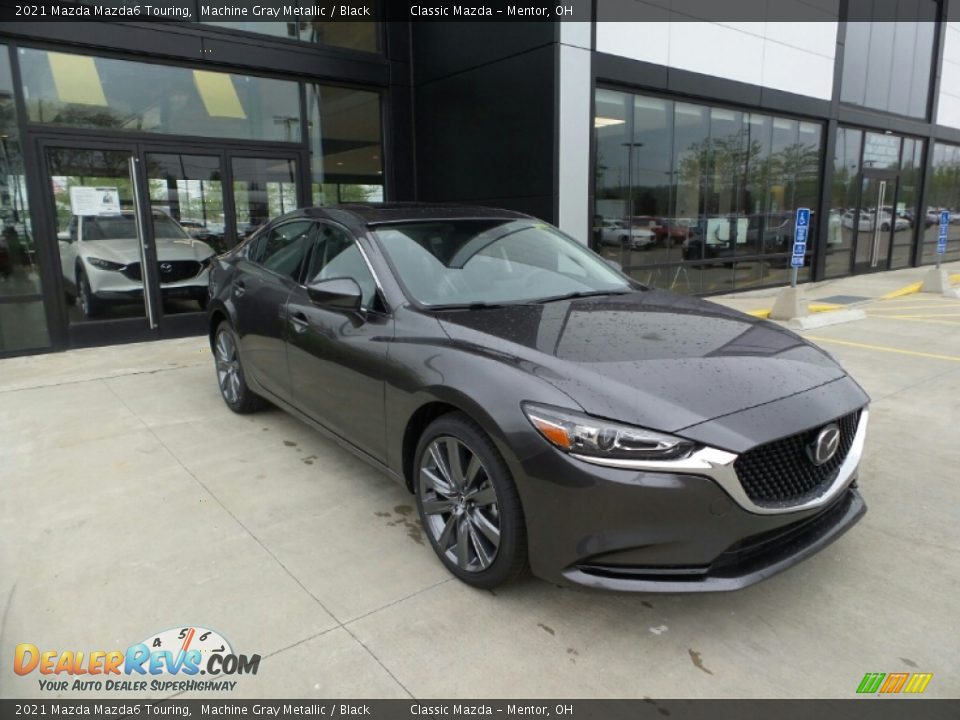 2021 Mazda Mazda6 Touring Machine Gray Metallic / Black Photo #1