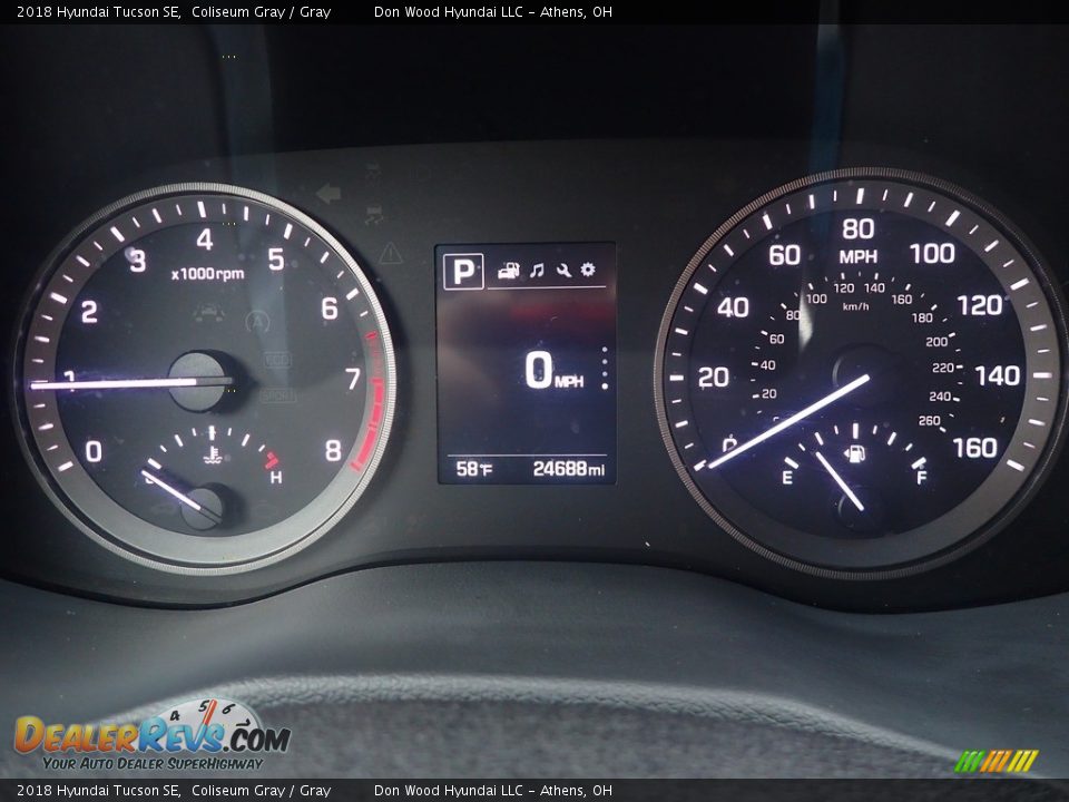 2018 Hyundai Tucson SE Coliseum Gray / Gray Photo #28
