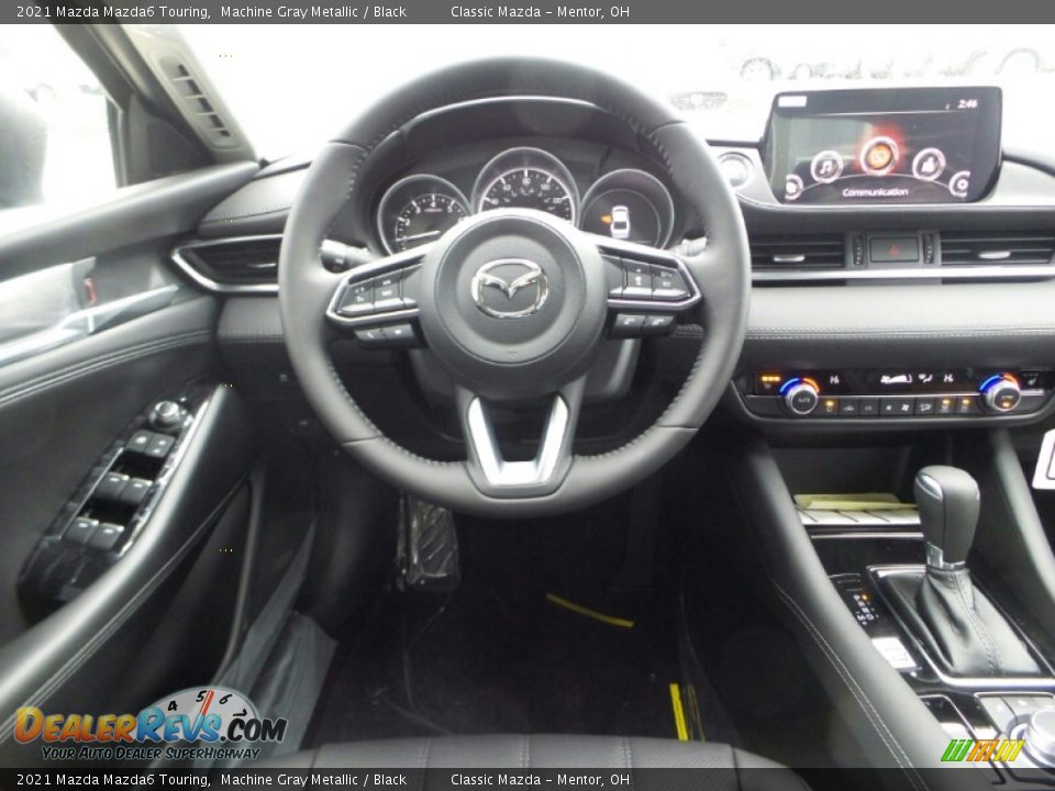 2021 Mazda Mazda6 Touring Machine Gray Metallic / Black Photo #4