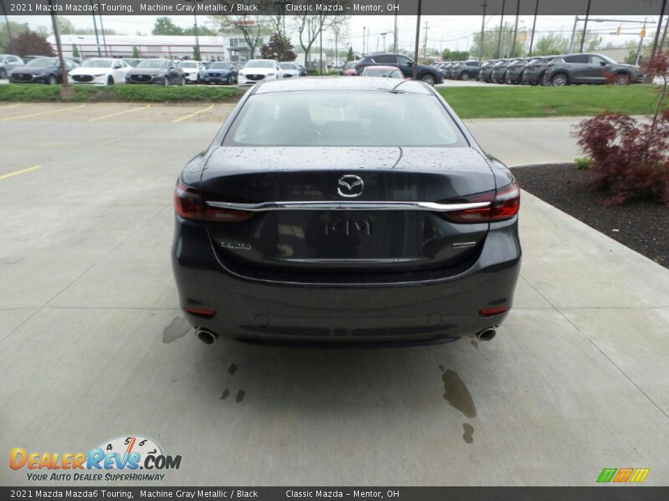 2021 Mazda Mazda6 Touring Machine Gray Metallic / Black Photo #5