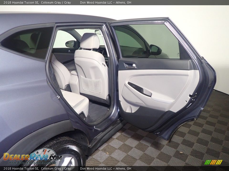 2018 Hyundai Tucson SE Coliseum Gray / Gray Photo #36