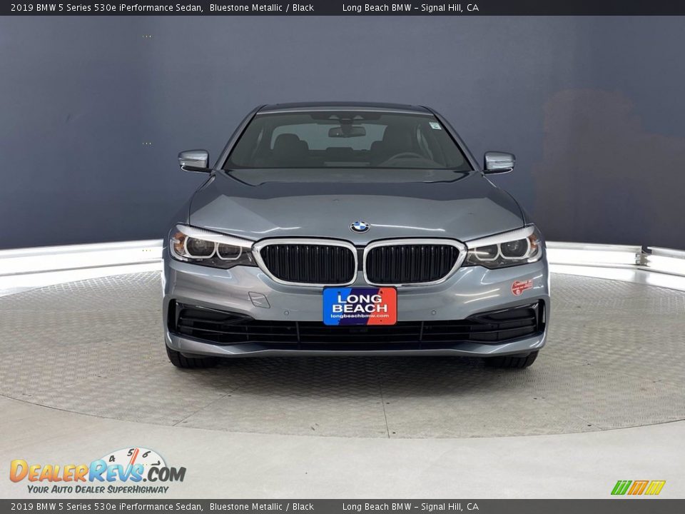 2019 BMW 5 Series 530e iPerformance Sedan Bluestone Metallic / Black Photo #2