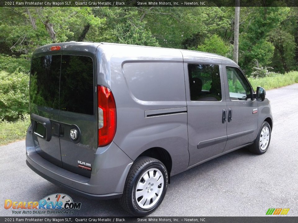 2021 Ram ProMaster City Wagon SLT Quartz Gray Metallic / Black Photo #6