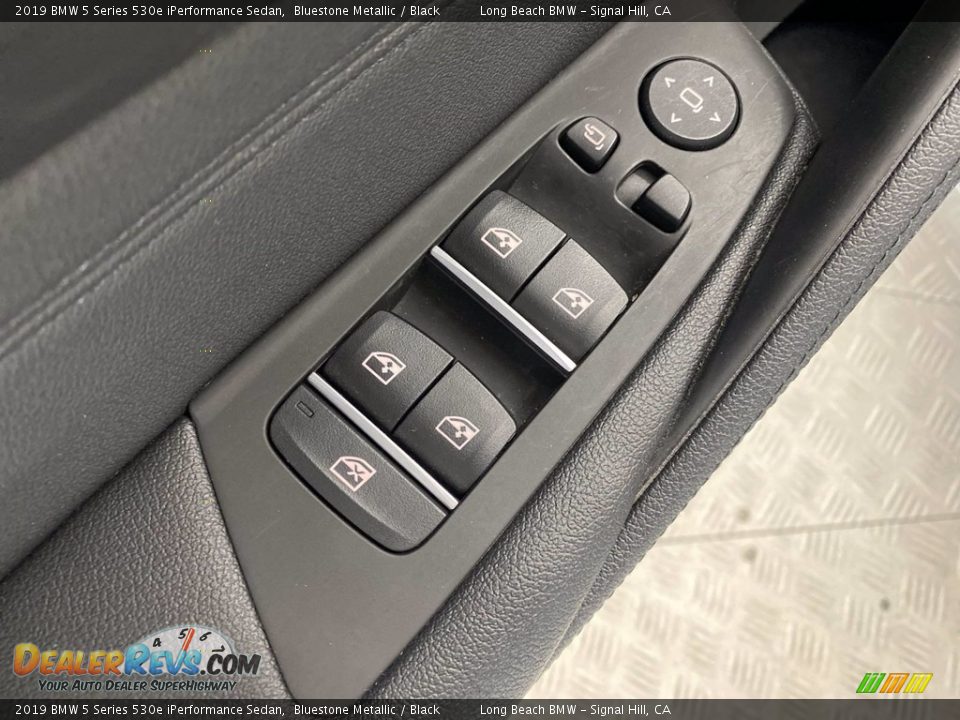 2019 BMW 5 Series 530e iPerformance Sedan Bluestone Metallic / Black Photo #14